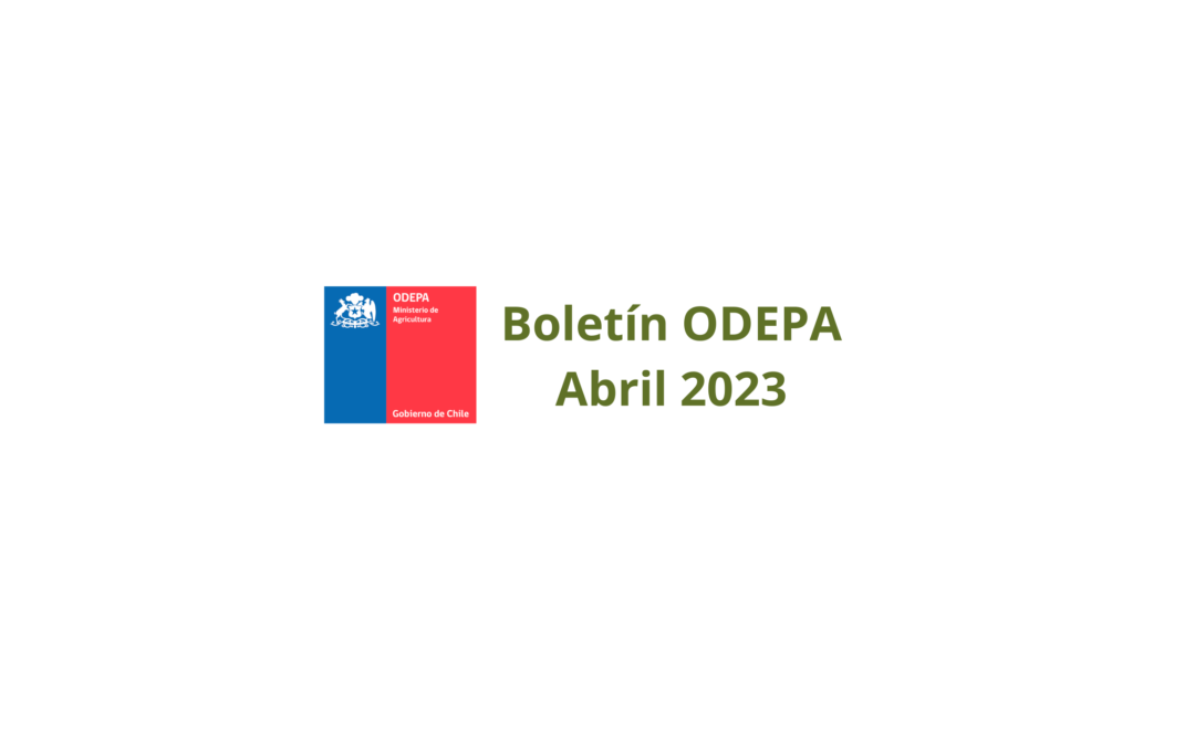 Estadísticas de frutos secos a abril 2023